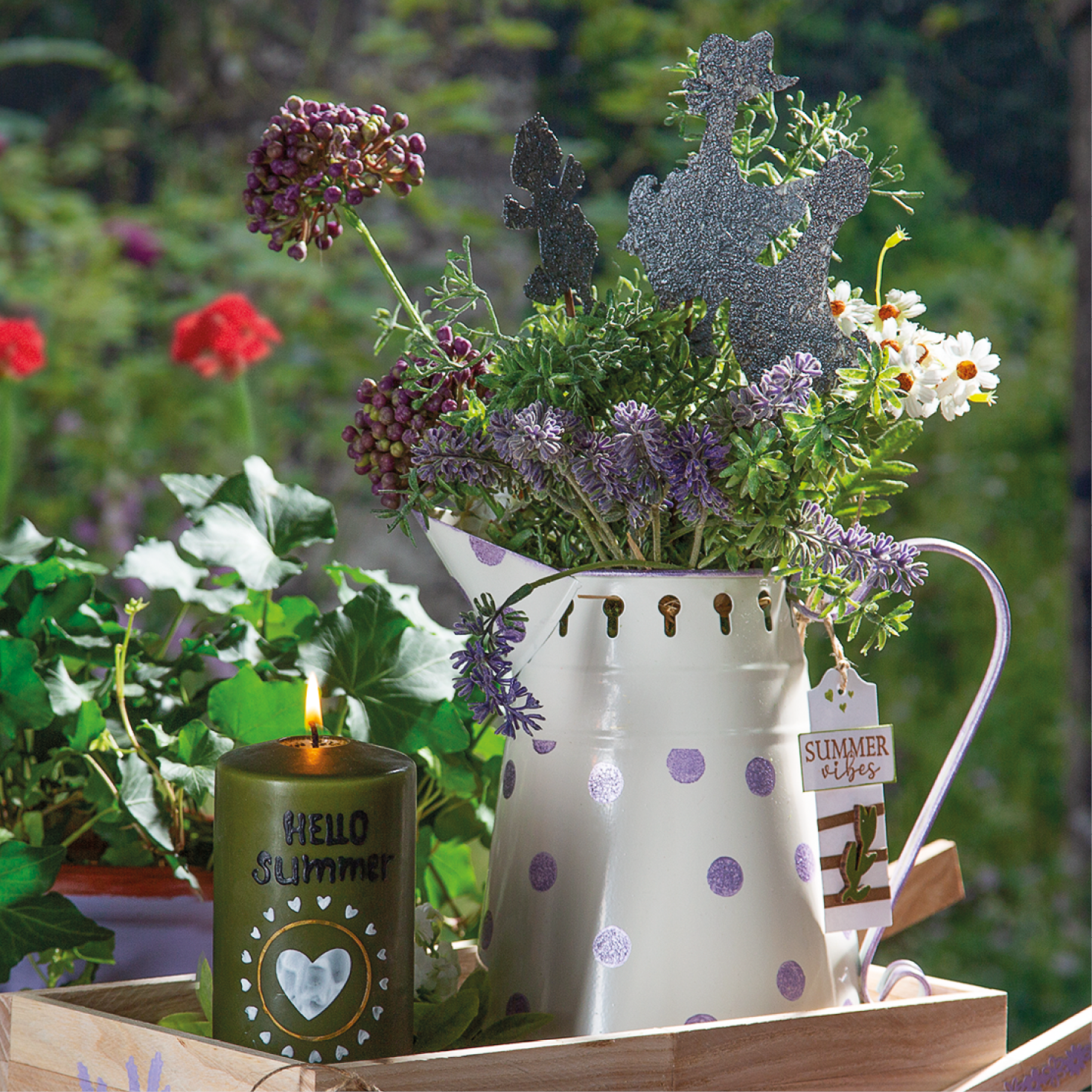DecoPointer Sommerlavendel Perlenmalfarbe