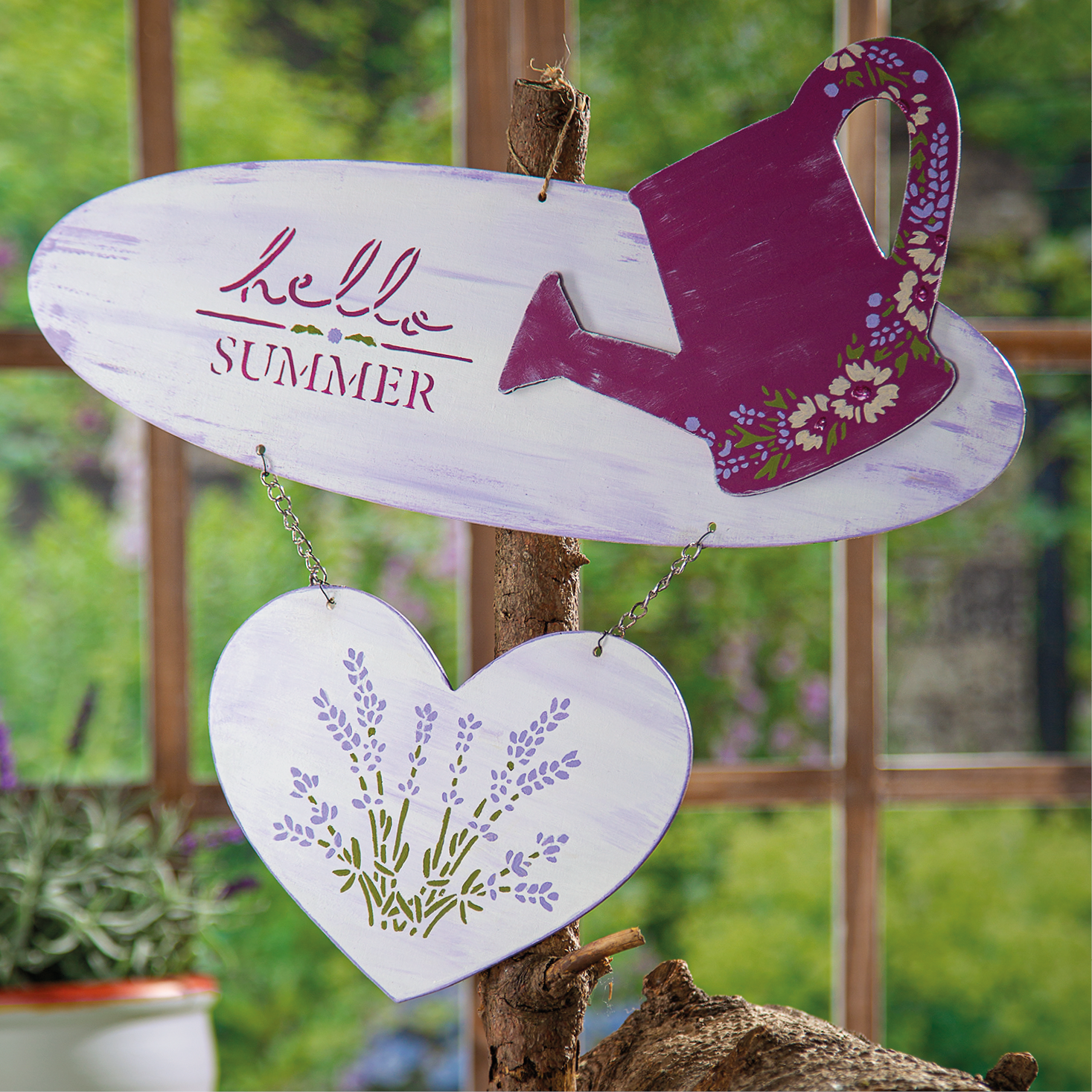 OutdoorDecor Aubergine Außenfarbe