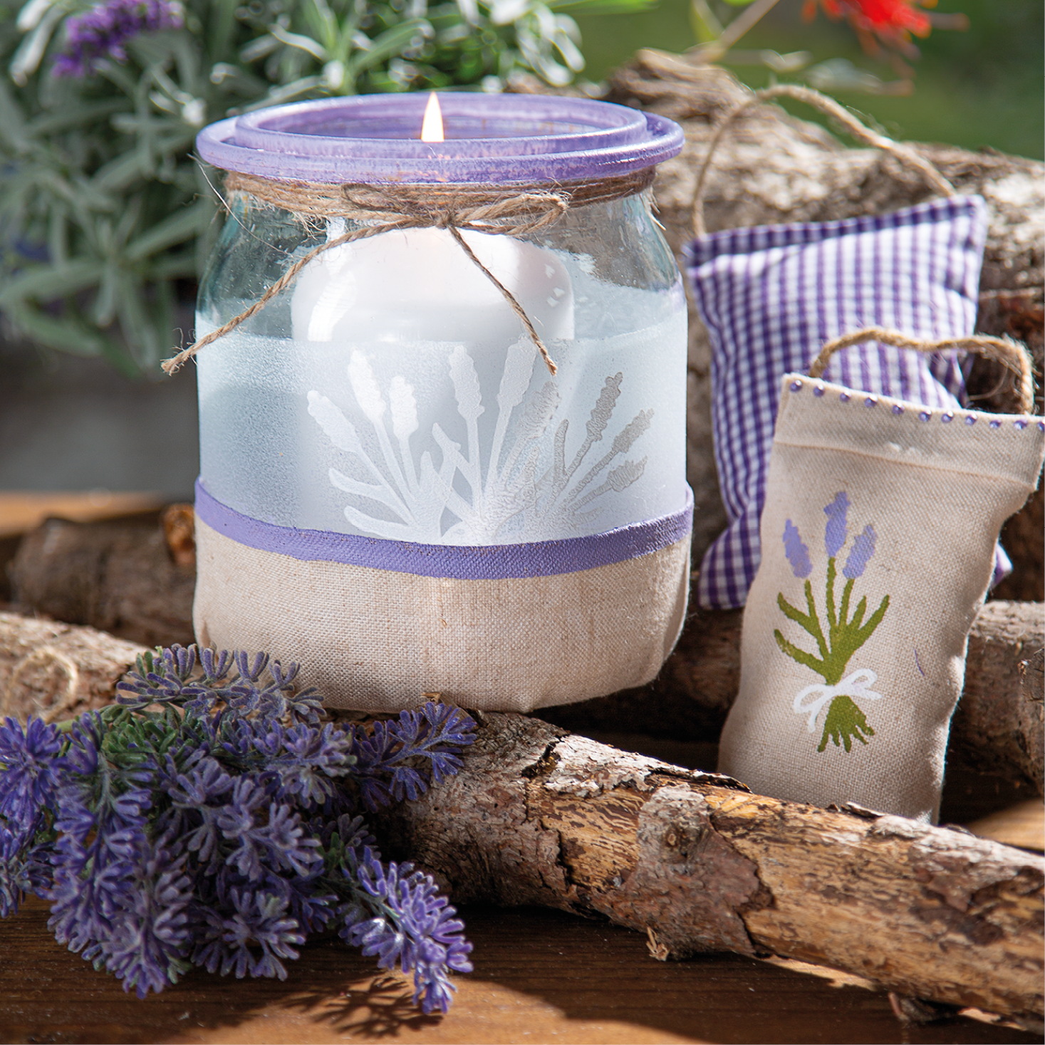 EasyStamp Lavendel Kunstschaumstempel