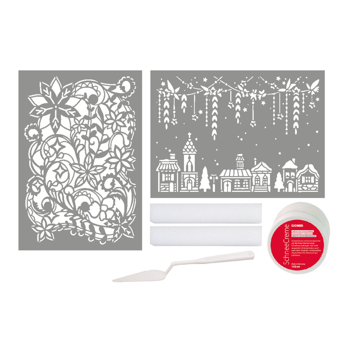 SchneeCreme Set Hüttencharme