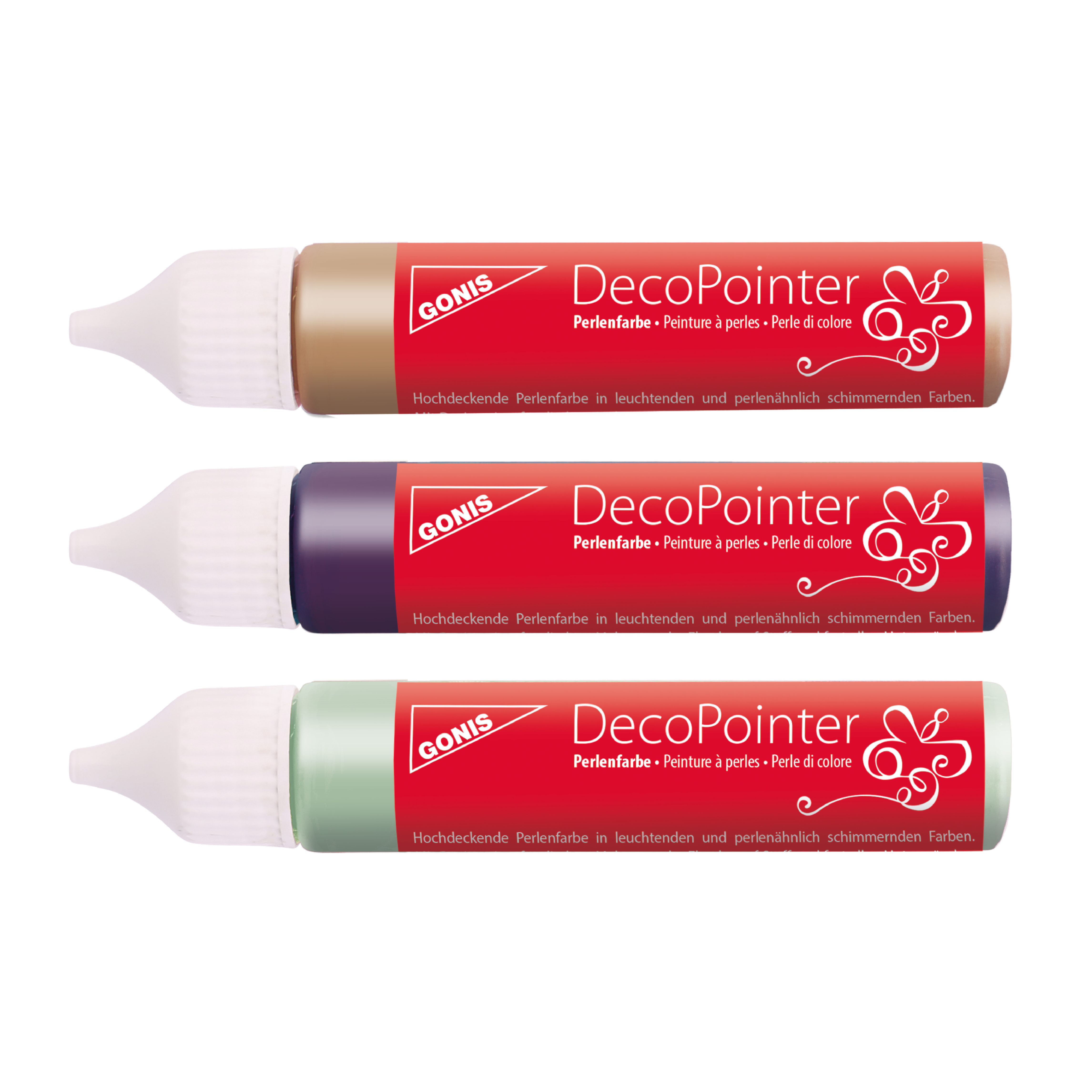 DecoPointer Set Rustik Ostern Perlenmalfarben