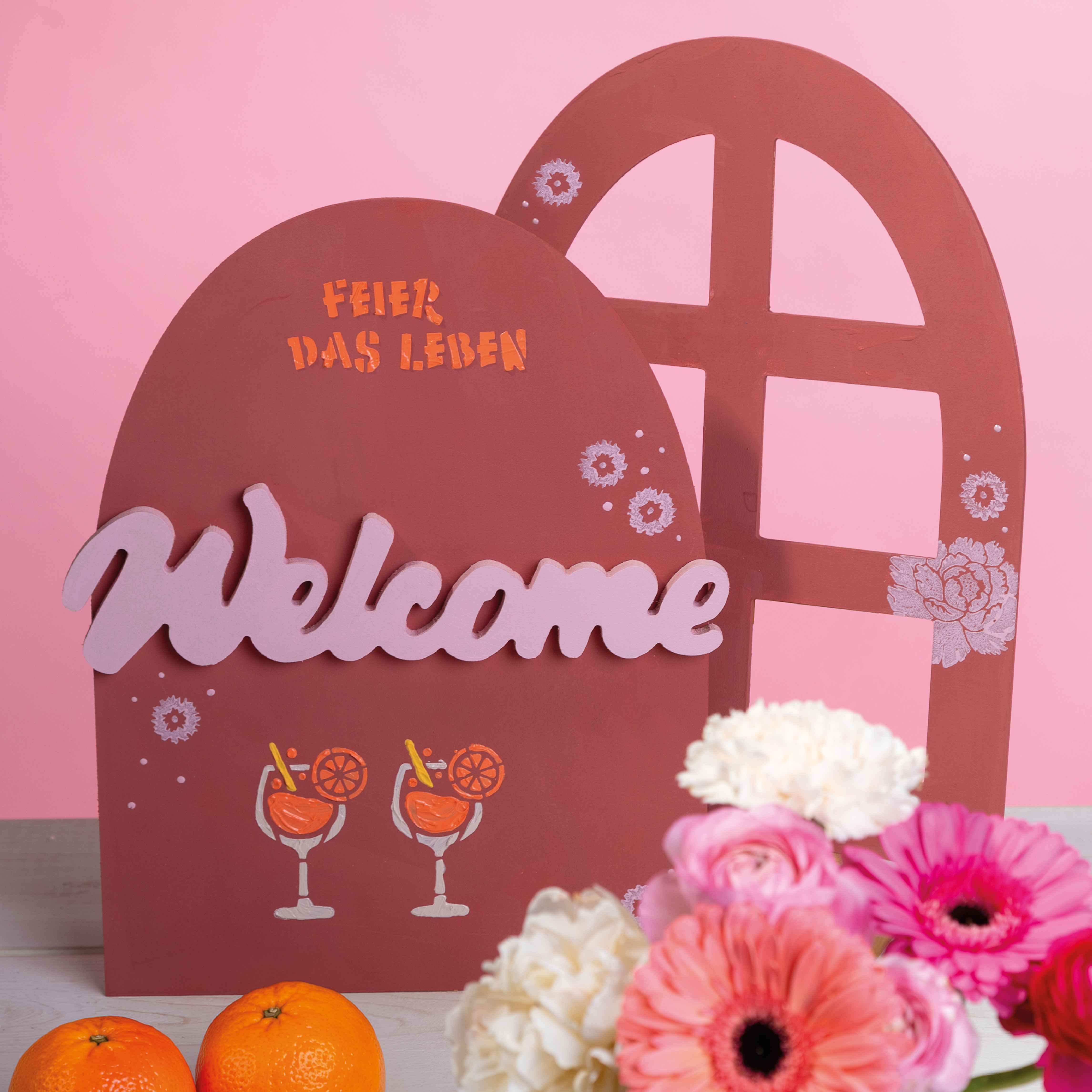 OutdoorDecor Set Feierlaune Außenfarben