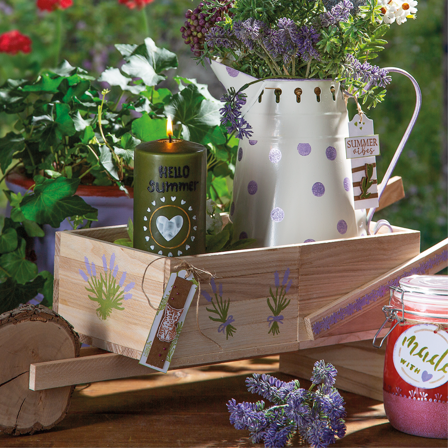 EasyStamp Lavendel Kunstschaumstempel